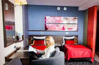 Отель Blue Diamond Hotel Active SPA Trzebownisko Двухместный номер «Премиум» с 1 кроватью или 2 отдельными кроватями-2